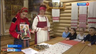 В отделе этнографии Национального музея Коми детей и взрослых приглашают на экскурсию  «Пасха в крестьянском доме»