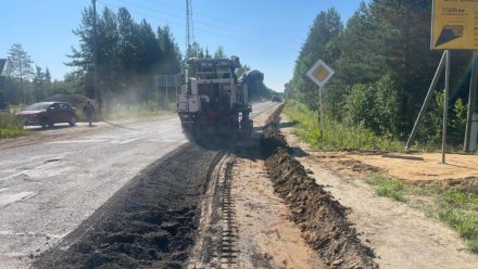 В Усть-Куломском районе к сентябрю отремонтируют участок дороги