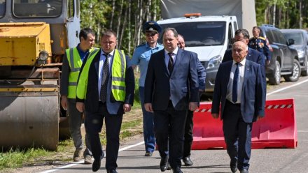 Ростислав Гольдштейн проинспектировал ремонт дорог в Удорском районе