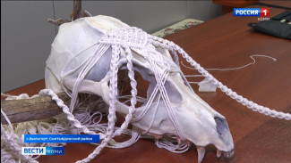 Выставка масок в Сыктывдинском доме народных ремесел