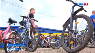 Федерация триатлона Республики Коми впервые провела в Сыктывдинском районе соревнования по детскому дуатлону