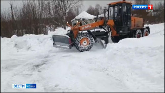 За выходные из Сыктывкара вывезли более 7 600 кубометров снега