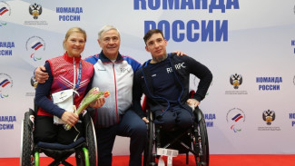 Иван Голубков выиграл гонку на Зимних Играх Паралимпийцев “Мы вместе. Спорт”