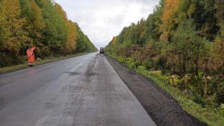 Подъезд к п. Ярега привели в нормативное состояние