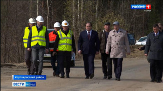 Ростислав Гольдштейн побывал с рабочим визитом в в Корткеросском районе