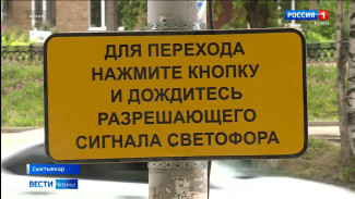В столице Коми станет больше светофоров с вызывной кнопкой 