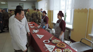 В Центре подготовки личного состава Северо-Западного округа Росгвардии выбрали лучших специалистов продовольственной службы тыла