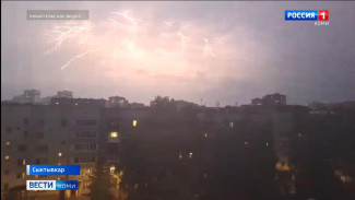 Сыктывкар приходит в себя после сильнейшей грозы