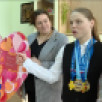 В Кочпонском интернате чествовали Ирину Губер